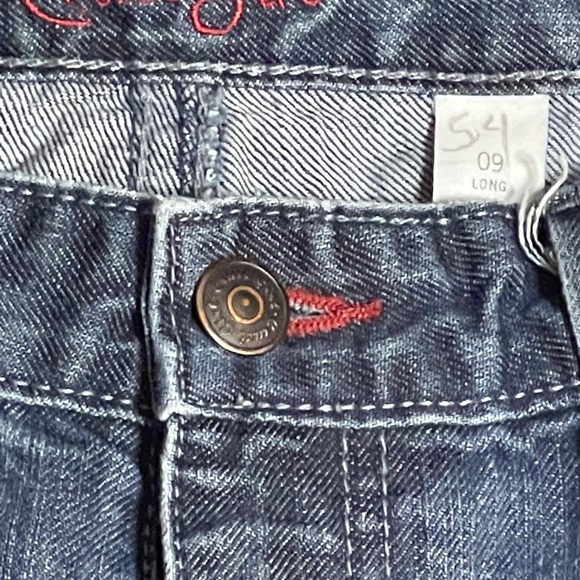 Cruel Girl Flare Jean Embroidered pocket size 9 long - Picture 3 of 6